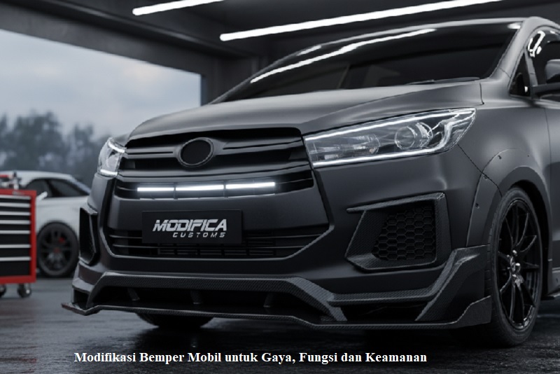 Modifikasi Bemper Mobil